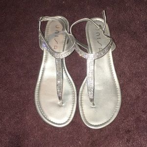 Sparkly sandals